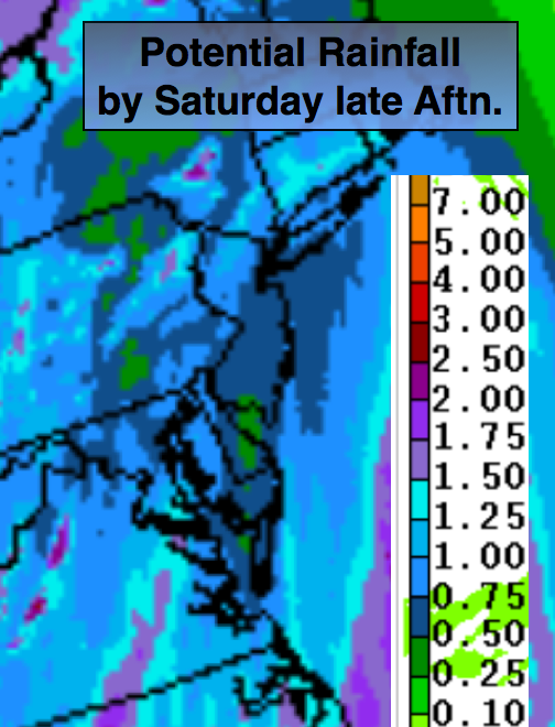 Balmy. Spot Showers to Waves Heavier Rain Overnight. Sct'd Storm... John Marshall Weather