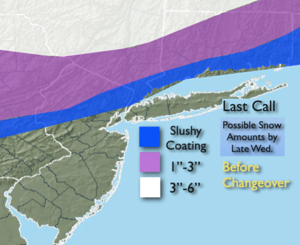 Snow, Rain, Mix Wednesday Starting Around Midday... John Marshall Weather
