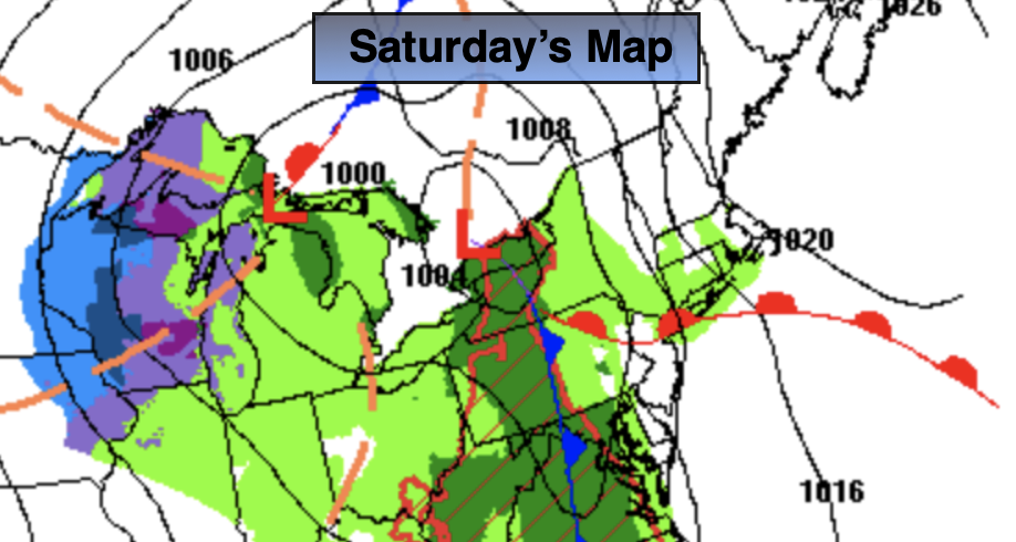 Clouds & Sun Saturday. Breezy. Warm Inland, Much Cooler Coast... | John ...